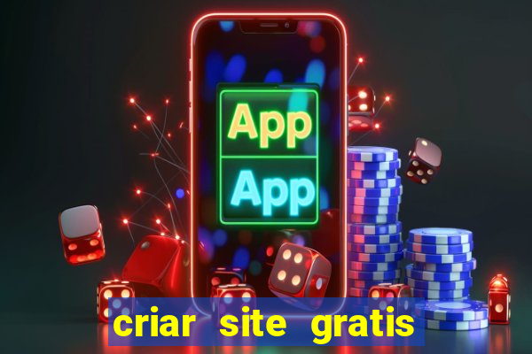 criar site gratis de jogos